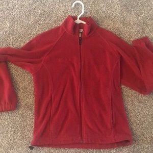 Columbia fleece zip up